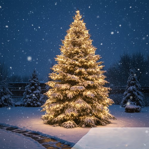 Vianočná svetelná reťaz - teplá biela 500 led 35 m